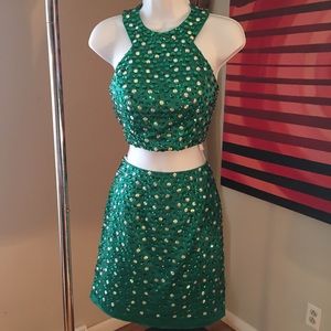 Sherri Hill sequined prom/homecoming dress